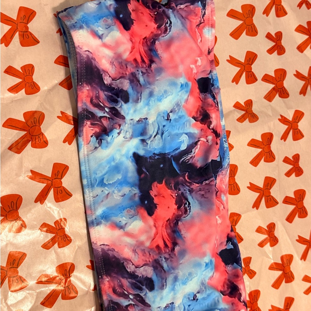 Colorful Tie-Dye tube top